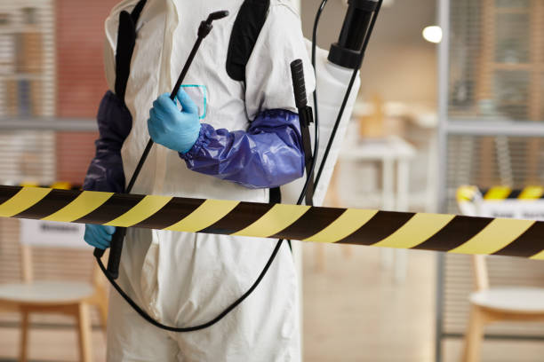 Professional Biohazard Cleanup technician working in Mogadore, OH